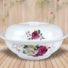 Âu Cơm Sứ Hoa 08 MC Size 18 Thố Sứ, Liễn Cơm Hoa Hồng Sang Trọng, Giá 191,000₫