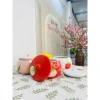 Âu sứ tròn nắp đậy đa năng - Đựng mỡ, dưa cà, mứt, hạt - Xinh xắn, sạch sẽ, giảm giá 139k 8