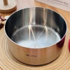 Âu trộn bột ướp thịt nướng inox 18/10 Lunkai - Tô thố salad có nắp silicon bảo quản tủ lạnh, giảm giá 299.000 VND 3