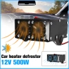 Auleset Máy Sưởi Xe Hơi 12V 500W Công Suất Cao, Nhanh Làm Nóng, Đa Năng cho SUV & Xe Tải, Defoster Defogger