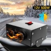 Auleset Máy Sưởi Xe Hơi 12V 500W Công Suất Cao, Nhanh Làm Nóng, Đa Năng cho SUV & Xe Tải, Defoster Defogger 3