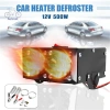 Auleset Máy Sưởi Xe Hơi 12V 500W Công Suất Cao, Nhanh Làm Nóng, Đa Năng cho SUV & Xe Tải, Defoster Defogger 4