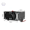 Auleset Máy Sưởi Xe Hơi 12V 500W Công Suất Cao, Nhanh Làm Nóng, Đa Năng cho SUV & Xe Tải, Defoster Defogger 6
