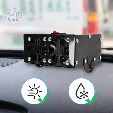 Auleset Máy Sưởi Xe Hơi 12V 500W Công Suất Cao, Nhanh Làm Nóng, Đa Năng cho SUV & Xe Tải, Defoster Defogger