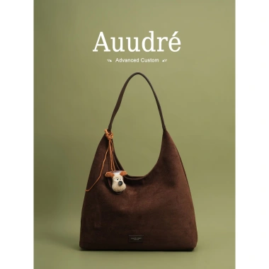 Auudre Retro Túi Tote Đeo Vai Bề Mặt Mềm, Dung Tích Lớn, Thu Đông - Giá 549.999₫
