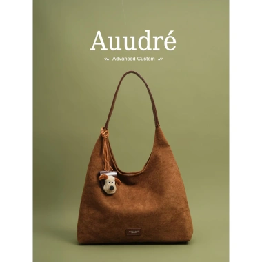 Auudre Retro Túi Tote Đeo Vai Bề Mặt Mềm, Dung Tích Lớn, Thu Đông - Giá 549.999₫