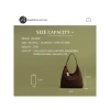 Auudre Retro Túi Tote Đeo Vai Bề Mặt Mềm, Dung Tích Lớn, Thu Đông - Giá 549.999₫ 5