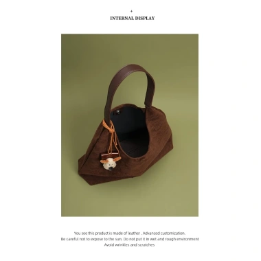 Auudre Retro Túi Tote Đeo Vai Bề Mặt Mềm, Dung Tích Lớn, Thu Đông - Giá 549.999₫