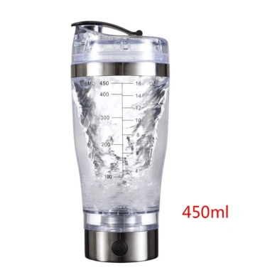 Avejjbaey USB Sạc Di Động Trộn Protein 450ml/600ml Bình Lắc Chống Rò Rỉ