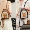 AVERCI Balo Nữ Hai Ngăn Khoá Đồng Đen Nâu Hình Gấu Beibaobao Dễ Thương 465.000₫ 2
