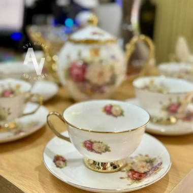 AVI HOME Bộ Ấm Trà Hoa Hồng - Phong Cách Bắc Âu Sang Trọng, Giá ưu đãi 1.1 triệu 3