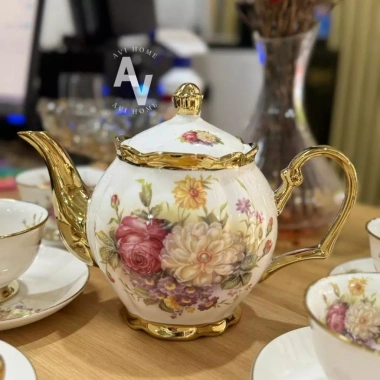 AVI HOME Bộ Ấm Trà Hoa Hồng - Phong Cách Bắc Âu Sang Trọng, Giá ưu đãi 1.1 triệu 7