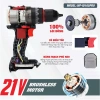 AVS Workfix WF-ID165PRO Máy Khoan Không Dây 165Nm, Tạo Xung, Antikickback, Giảm Rung - Giá Ưu Đãi 1.598.000đ 4