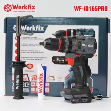 AVS Workfix WF-ID165PRO Máy Khoan Không Dây 165Nm, Tạo Xung, Antikickback, Giảm Rung - Giá Ưu Đãi 1.598.000đ 8
