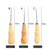 Awl May Da Thủ Công Tay Cầm Gỗ - Dụng Cụ Đấm Khoan Vải Lỗ Maker Giá 42.900₫ 6