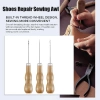 Awl May Da Thủ Công Tay Cầm Gỗ - Dụng Cụ Đấm Khoan Vải Lỗ Maker Giá 42.900₫ 8