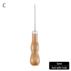 Awl May Da Thủ Công Tay Cầm Gỗ - Dụng Cụ Đấm Khoan Vải Lỗ Maker Giá 42.900₫ 10