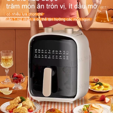 AYW 2.025 6L Nồi Chiên Không Dầu Đa Chức Năng, Công Suất Lớn, Tiết Kiệm Điện, Giá Ưu Đãi 475.000 VND 5