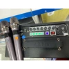 AZPro PA-424 Loa karaoke xách tay vỏ gỗ bọc da 4 đường tiếng, 2 bass, 2 tép Giá 21tr 3