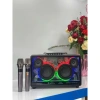 AZPro PA-424 Loa karaoke xách tay vỏ gỗ bọc da 4 đường tiếng, 2 bass, 2 tép Giá 21tr 5