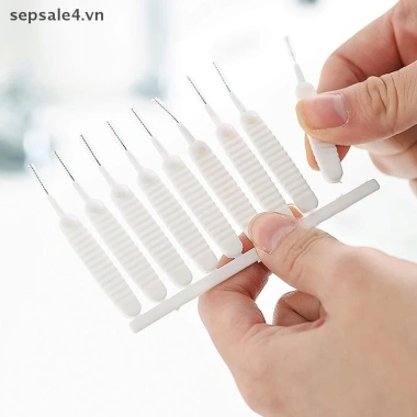 B & N 10 Bàn chải làm sạch vòi sen & lỗ điện thoại - Trắng, dùng cho bếp, 34.128₫ 8