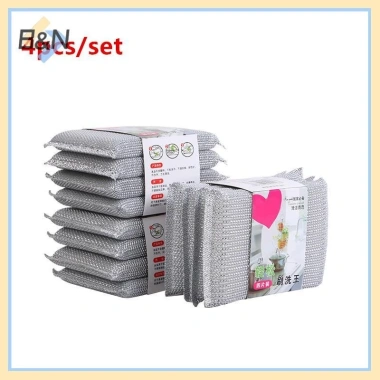B & N 4 Miếng Bọt Biển Rửa Chén Không Trầy Nồi, Khăn Lau Xốp, Giá 39.930₫