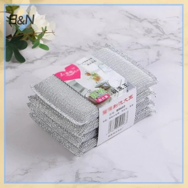 B & N 4 Miếng Bọt Biển Rửa Chén Không Trầy Nồi, Khăn Lau Xốp, Giá 39.930₫