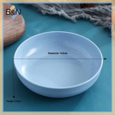 B & N Bộ 5 Đĩa Rơm Lúa Mì Bắc Âu - Đĩa Trái Cây & Rau, Giá Ưu Đãi 61.416₫ 10