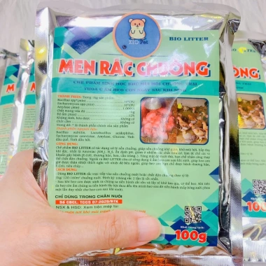 B11 Bột Vi Sinh Men Khử Mùi Chuồng cho Hamster, Sóc, Gà, Thỏ, Chó, Mèo - 10.000₫ 4