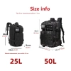 Ba lô 25L/50L chống nước - Đi bộ, câu cá, cắm trại, chắc chắn, chỉ 502.785₫ 2