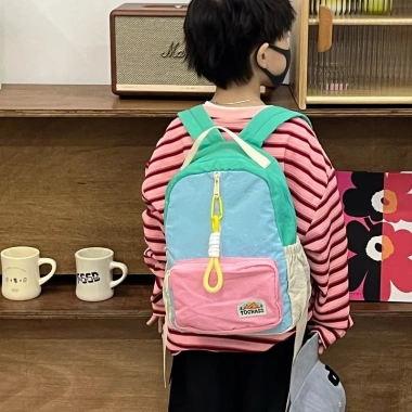Ba Lô Bé Trai Gái 2.025 Màu Sắc Tương Phản - Lượng 3.28L, Giá 295,798 VND