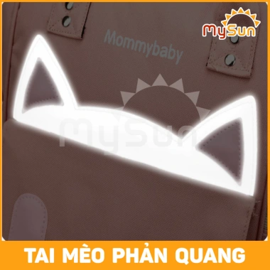 Ba lô bỉm sữa MySun Cat đa năng cho mẹ & bé sơ sinh - giảm giá 199.000đ 6
