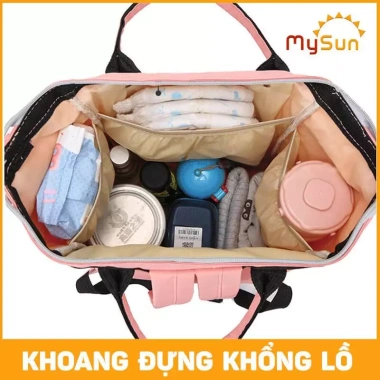 Ba lô bỉm sữa MySun Cat đa năng cho mẹ & bé sơ sinh - giảm giá 199.000đ 8