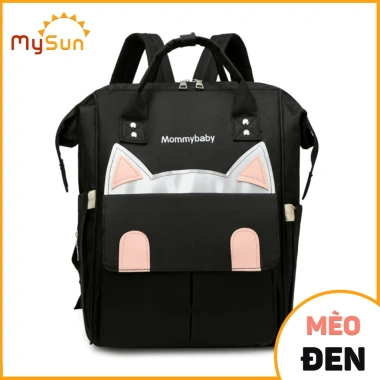 Ba lô bỉm sữa MySun Cat đa năng cho mẹ & bé sơ sinh - giảm giá 199.000đ 10