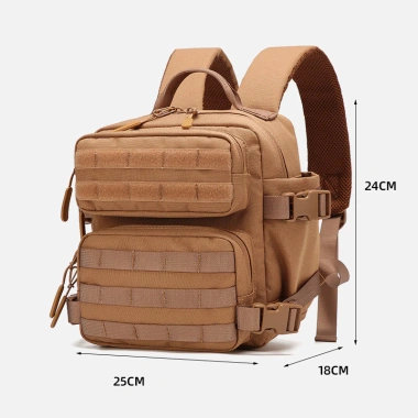 Ba Lô Chiến Thuật 9L Đa Năng 3P - Mini Sinh Viên Thể Thao, Nhiều Lớp, Đi Bộ Đường Dài, Túi Leo Núi - Giá chỉ 445.955đ