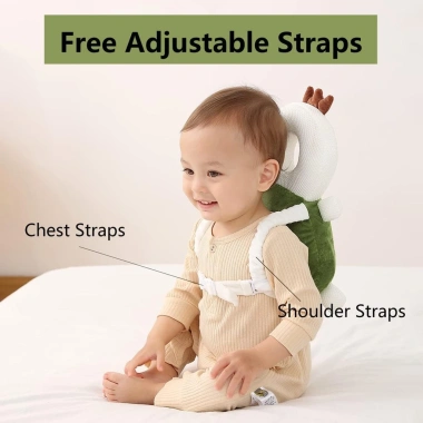 Ba Lô Cho Bé Bảo Vệ Đầu Đệm 2.5kg - Giá Ưu Đãi 122,100 VND, An Toàn Khi Tập Đi 5