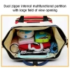 Ba lô chống nước Babybag Outdoor Mommy in hình chó, dung lượng lớn 6