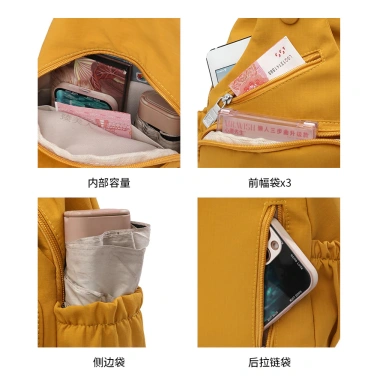 Ba lô đa năng thời trang nữ - du lịch 1 vai messenger, túi vải nhỏ, giảm còn 226.800đ 8 Ba lô đa năng thời trang nữ - du lịch 1 vai messenger, túi vải nhỏ, giảm còn 226.800đ 8