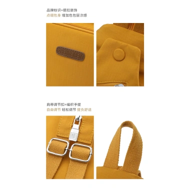 Ba lô đa năng thời trang nữ - du lịch 1 vai messenger, túi vải nhỏ, giảm còn 226.800đ
