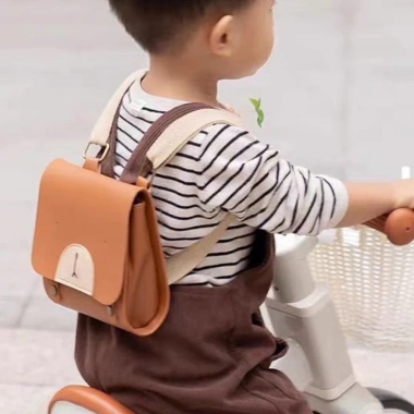 Ba lô da PU Mini hình gấu hoạt hình - Túi mẫu giáo, ví đeo vai du lịch 58.752đ