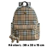 Ba lô da size 40cm Quảng Châu cao cấp - Giá 258.999₫, chất liệu bền, phong cách 9