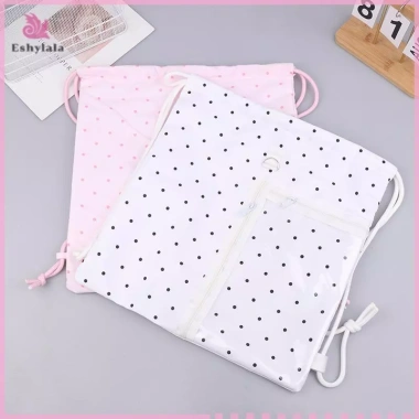 Ba lô dây rút chấm bi ngôi sao, túi trong suốt dung tích lớn, nhẹ du lịch - MỚI 6 Ba lô dây rút chấm bi ngôi sao, túi trong suốt dung tích lớn, nhẹ du lịch - MỚI 6