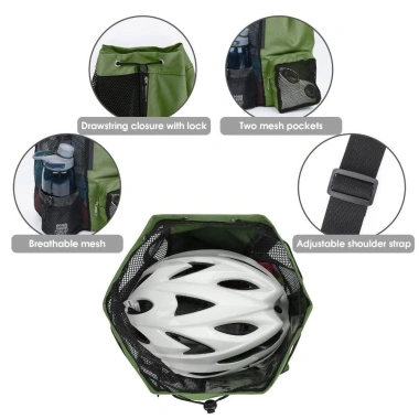 Ba lô dây rút LTBLBY - Túi bơi nylon lưới di động, túi ướt tập luyện, đồ bơi biển