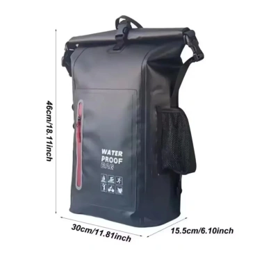 Ba lô đeo vai UUMIR 25L PVC đa năng, túi bơi chống nước, thời trang kayak 2 Ba lô đeo vai UUMIR 25L PVC đa năng, túi bơi chống nước, thời trang kayak 2