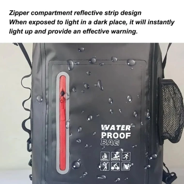 Ba lô đeo vai UUMIR 25L PVC đa năng, túi bơi chống nước, thời trang kayak 4 Ba lô đeo vai UUMIR 25L PVC đa năng, túi bơi chống nước, thời trang kayak 4