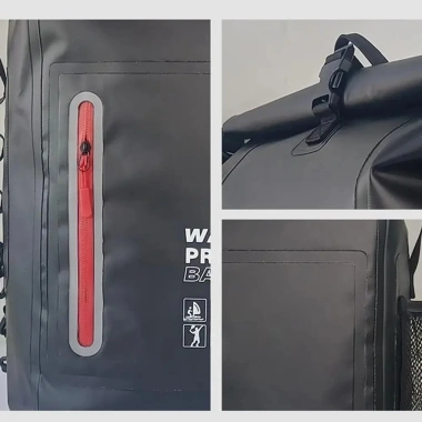 Ba lô đeo vai UUMIR 25L PVC đa năng, túi bơi chống nước, thời trang kayak