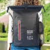 Ba lô đeo vai UUMIR 25L PVC đa năng, túi bơi chống nước, thời trang kayak 8