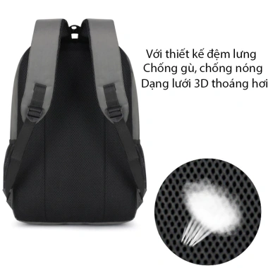 Ba lô đi học chống thấm nước trẻ cấp 2-3 thời trang BALO-831 giảm giá 176k 7 Ba lô đi học chống thấm nước trẻ cấp 2-3 thời trang BALO-831 giảm giá 176k 7