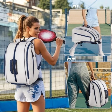 Ba lô DITIPOO đa dụng cho bóng chày và tennis, chống thấm nước, ngăn giày, nam 4