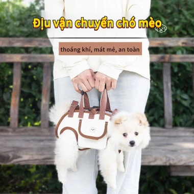 Ba Lô Địu Chó Mèo Thú Cưng Thoáng Khí Tiện Lợi 4 Trong 1 Túi Đeo Vai Vải Cao Cấp 3 Ba Lô Địu Chó Mèo Thú Cưng Thoáng Khí Tiện Lợi 4 Trong 1 Túi Đeo Vai Vải Cao Cấp 3